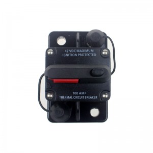 12V 24VDC 60A 80A 100A 150A 200A 250A 300A Black Color Home Sistem solar Circuit impermeabil Resetați invertorul de siguranțe