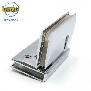 Zinc aliaj/stainless oțel 135 grade de duș balamale pentru camera de duș clip ușă din sticlă