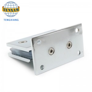 Cutie de precizie de înaltă calitate din aliaj groasă de zinc 304 Baie tivita de 90 de grade Clip de usa articulati