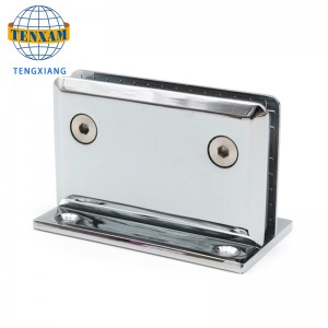 Cameră cu baie de baie Accesorii hardware Accesorii pentru ușă de sticlă clip balamale de zinc aliaj de sticlă clip de duș cameră de duș balamale de 180 de grade