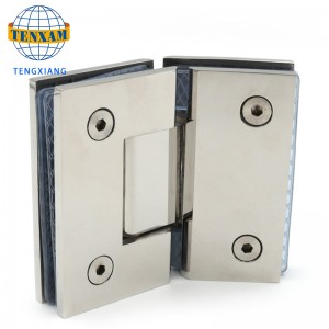 Firmă de înaltă calitate și durabilă de 135 de grade din oțel inoxidabil balamaua de duș