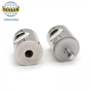 Mânerul cu mâner de duș din sticlă din sticlă mâner de mâner de mobilă