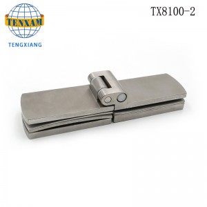 Baie Hardware Hardware Heavy Duty pliabil 180 Gradul de duș de duș din sticlă la balama fără sticlă