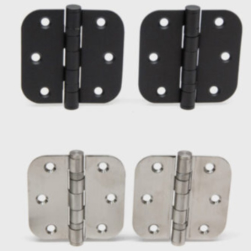 HN005 3,5 inch din oțel inoxidabil balamale cu ușă interioară cu un colț de rază de 5/8 inch