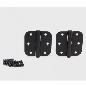 HN005 3,5 inch din oțel inoxidabil balamale cu ușă interioară cu un colț de rază de 5/8 inch