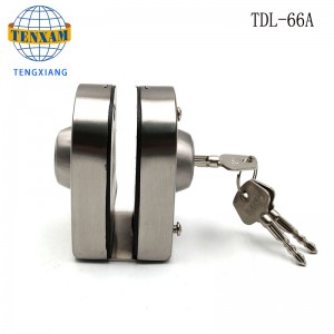 Hotel Baie Fameless Ușa de sticlă Double Location Sticlă din oțel inoxidabil Ușă de sticlă de 8 ~ 12mm Blocare ușă din sticlă glisantă