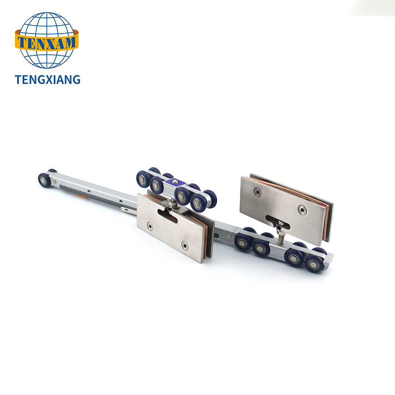 Accesorii pentru mobilier Ghid Track Hardware Cluber de uși glisante din lemn cu 8 roți