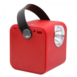 FB-BS5060 Difuzor Bluetooth din lemn cu lanternă LED