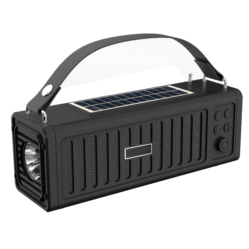 Difuzorul Bluetooth FB-BSL23 cu energie solară și torță cu LED-uri