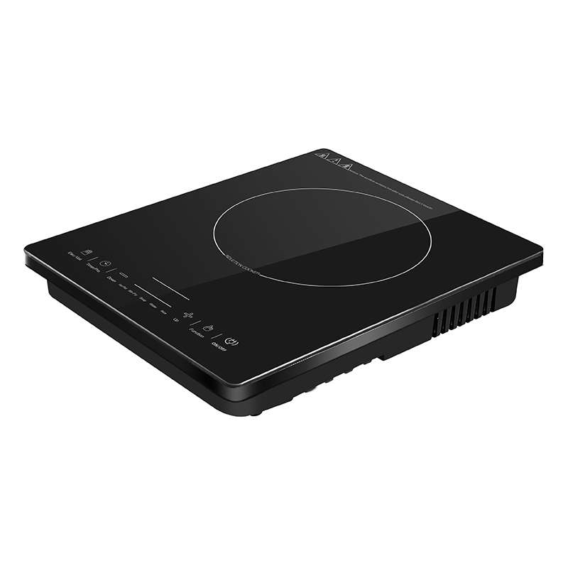 Aoloane de inducție A7-2 Cooktop de inducție de inducție de inducție cu butoanele max și min disponibile pentru temperatură și setare de putere