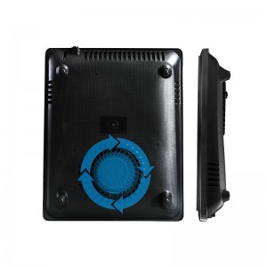 A13 Un singur arzător de inducție Cook plite de inducție ultra-subțire, puterea de 8niveluri și controlul temperaturii cu panoul de sticlăneagră lustruit