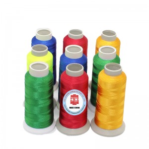 100% filet de cusut de broderie poliester