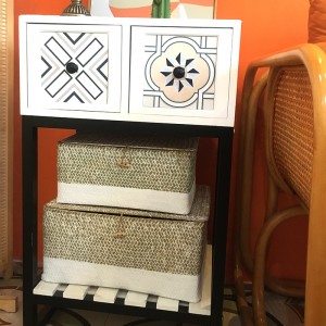 Cutie țesută cu alge marine cu depozitare acoperită