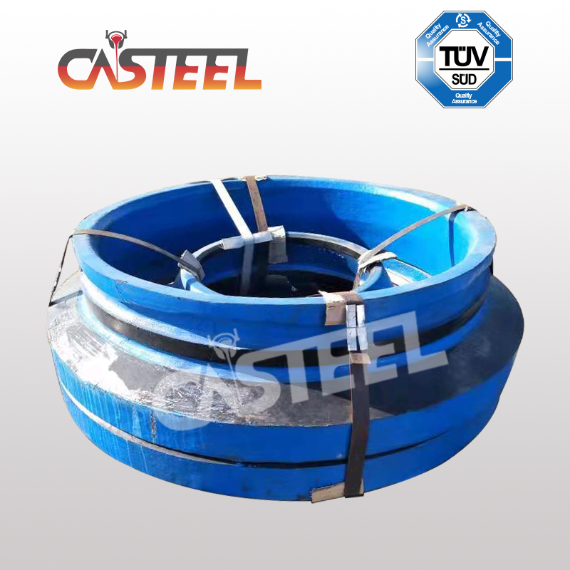 Bergeaud Symons 4-1/4 Crusher Piese, Bowl Liner Manta