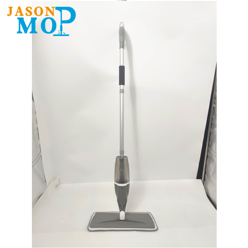Pompă de spray de înaltă calitate Acasă Plate Mop Intemeiat din aluminiu Rod Fibră cu fibră de curățare