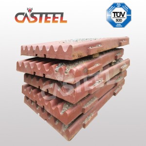 Yifan PE750x 1060 Piese de concasoare ale maxilarului, plăcuța maxilarului, placa laterală, pene