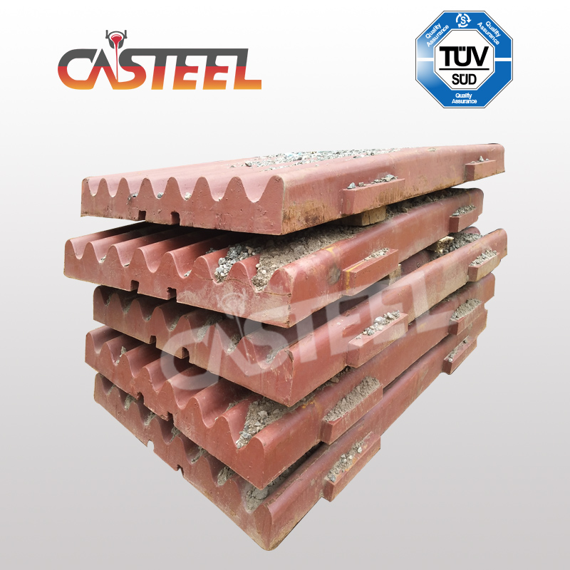 Yifan PE750x 1060 Piese de concasoare ale maxilarului, plăcuța maxilarului, placa laterală, pene
