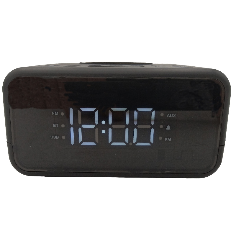 FB-CR01 Radio de ceas Bluetooth cu încărcător wireless Qi