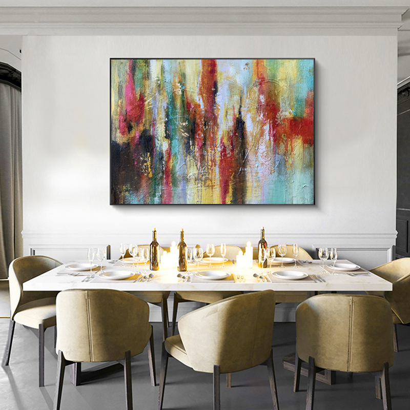 Rezumat Hotel Decorațiuni Home Decor Zid Modern Wall Art Canvas Ulei Pictura Imagine pe Canvas Living camera de zi