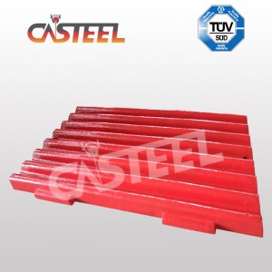 Shanghai Longyang Jaw Crusher Piese PE800 * 1060 plăci de maxime, plăci laterale