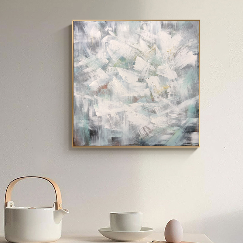 Personalizați mezele abstracte moderne Pictura de perete Art manual de ulei pictura pentru camera de zi