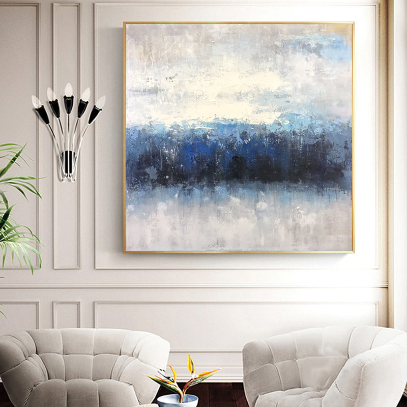 Hot Vindem Costom Handpaintate acrilic Pictura de perete Decor Factory Vanzare Abstract de arta Ulei pentru living