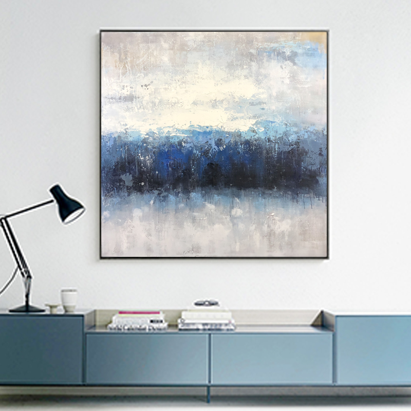 Hot Vindem Costom Handpaintate acrilic Pictura de perete Decor Factory Vanzare Abstract de arta Ulei pentru living