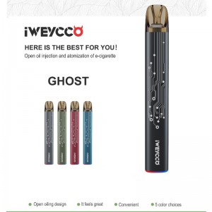 Iweycco Ghost Vape 650mAh 12W POD Kit electronic de țigară 2ml vaporizator pentru tine