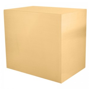 Urna de cupru periat