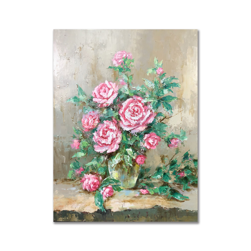 Fabrica en-gros floare pur manual pictat acrilic panza-pictura perete decor abstract artwork canvas ulei pentru sufragerie