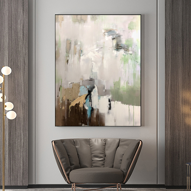 Decor de perete vopsite de mână abstract pictura simplu colos colos de imprimare pictura camera de zi decorative pictura