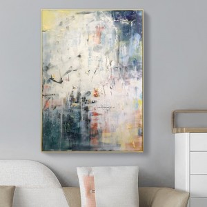 100% mână desenată artă ulei pictura abstract pictura panza stil contemporan decor de decorare pictura