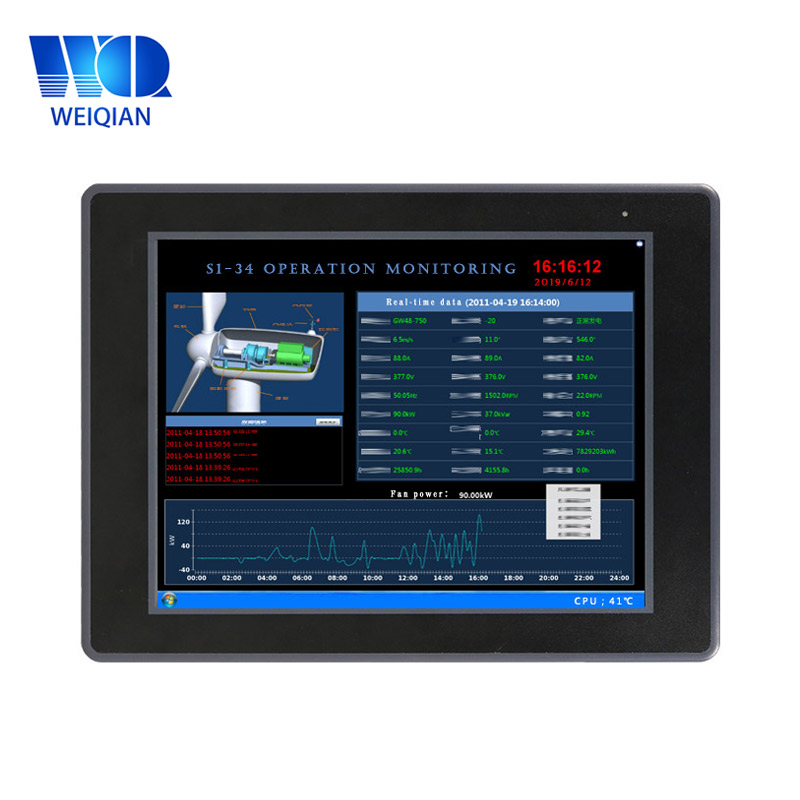 10,4 inch Wince Industrial Panou PC Medical Computer comprimate RISC V Placă RISC V Calculator cu bord