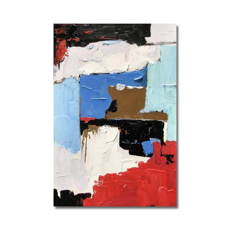 Produsnou Abstract de artă Fabric Canvas Pure de perete pictat manual pictura pentru decorarea camerei de zi