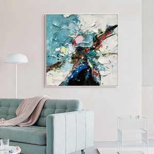 Contemporan Hotel Canvas Panza Rezumat Imagine Ulei Picturi de perete Decor de artă pentru camera de zi Decorativ minimalist pictura