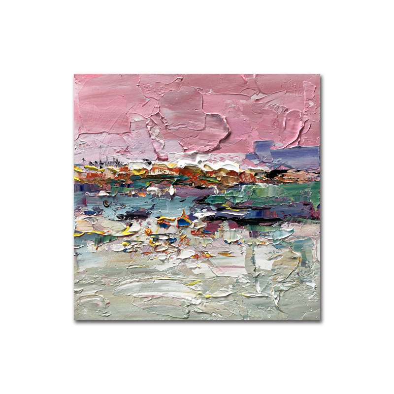 Pink Art Wall decorative Rezumat Ulei de vopsire pentru dormitor si acasa decorative ulei de pictura manual