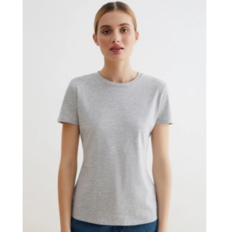 Tricou gri deschis din hipoalergenic