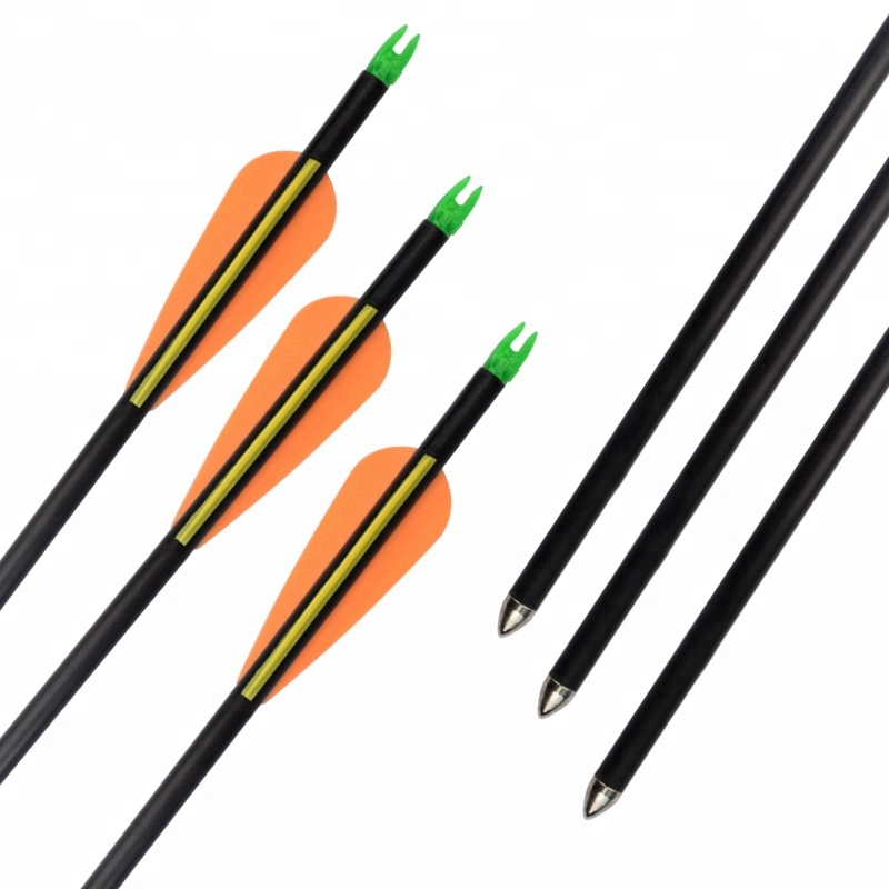 Elong Outdoor 111414 30inch ID6MM Fiberglass arbore de arbore pentru tragere sportivă în aer liber