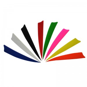 Tika tir cu arcul 172312 4inch pene scut pentru tir cu arcul Toate tipurile de săgeată Flecting