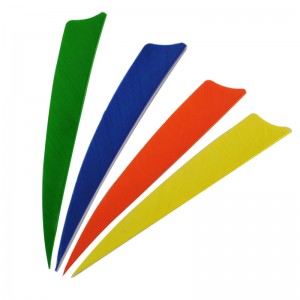 Tika tir cu arcul 172312 4inch pene scut pentru tir cu arcul Toate tipurile de săgeată Flecting