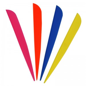 Nika tir cu arcul 170009 5inch Streamline TPU Vane pentru tir cu arcul Toate tipurile de săgeată