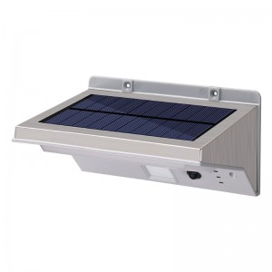 5 Watts Sensor de mișcare Garden Light IP44 Solar LED-uri de perete în aer liber