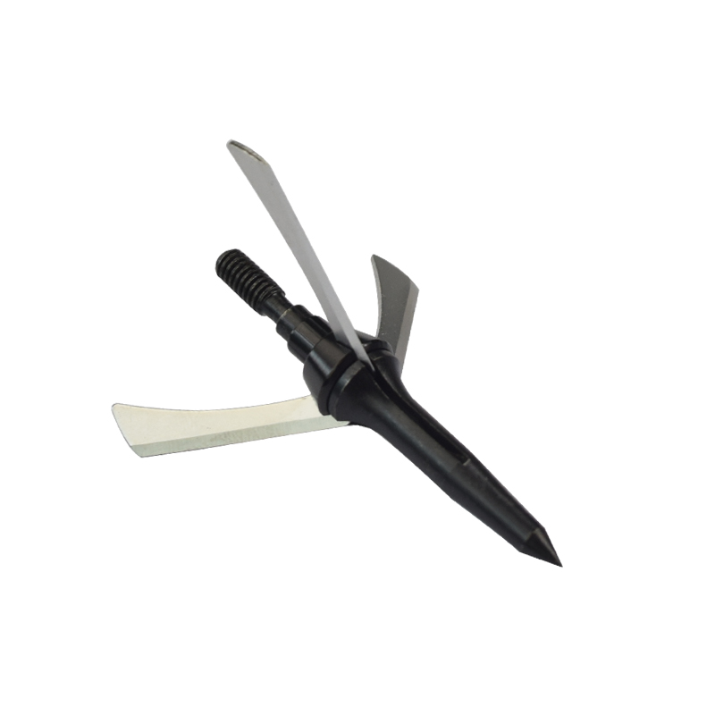 Arhefia Nika 15B022 3 Lame Broadhead cu lame din oțel inoxidabil Crossbow Hunting Hunting Arrowheads