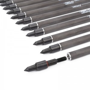 Tika tir cu arcul 113167-13 ID6.2mm 7.5inch Fibra de carbon Crossbow Bolt Cobra System Adder/R9/RX Fotografiere cu arcul folosind