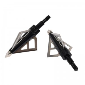 Tika tir cu arcul 15B028 3 Blade 100 Broame de cereale pentru arcul de tir cu arcul Bolt Bolt Arrows Sfinte sfaturi de vanatoare