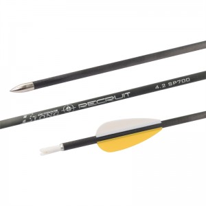 Elong Outdoor 110322 ID4.2MM SP700 Fibra de carbon arrow Tirocer Recurve Bow Shooting