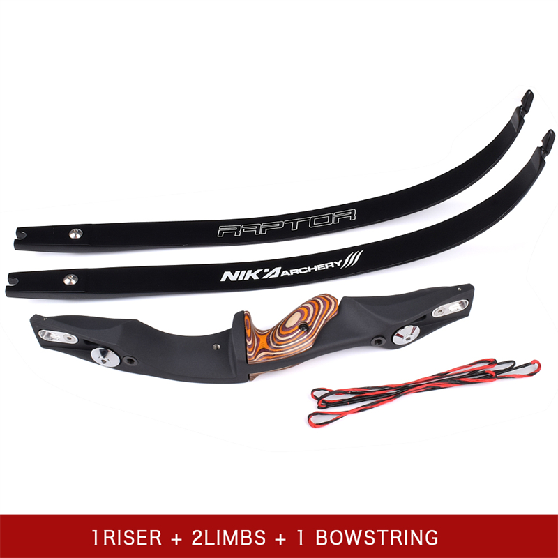 Nika Archery 220053 60inch recidiv arc cu 17inch Ilf Rh/lh Riser Target Sport Shooting&hunting