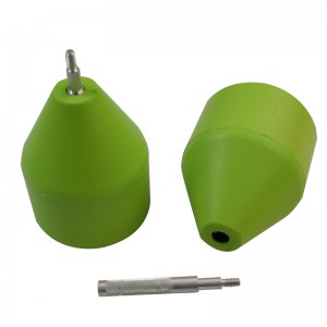 157944 Safty PU Arrowhead Soft Sponge Arrow Capete pentru arcul de luptă joc CS Shooting