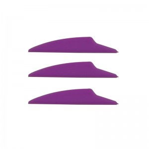 Nika Archery 170019 2.5inch Dolphin TPU Vane pentru tir cu arcul Toate tipurile de săgeată