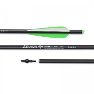 Elong Outdoor 116049-04 ID7.62mm 20inch Rolllfiberglass Bolt Archery Fotografiere Crossbow Bolts